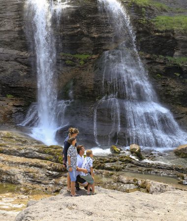 Wandeling en watervallen van Bout du Monde