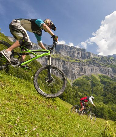 Mountainbiken in de Vallée du Giffre