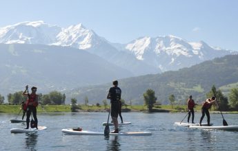 Stand-Up Paddle uitstapje onder begeleiding – sessie op het meer
