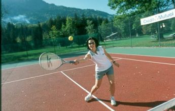 Terrains de tennis à Verchaix