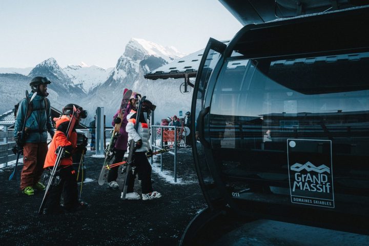 Skiën in het Grand Massif