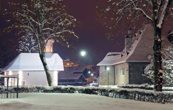 Wandelroute : Le Bérouze-Mathonex-Vigny in de winter
