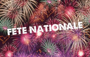 Feu d’artifice de la fête nationale