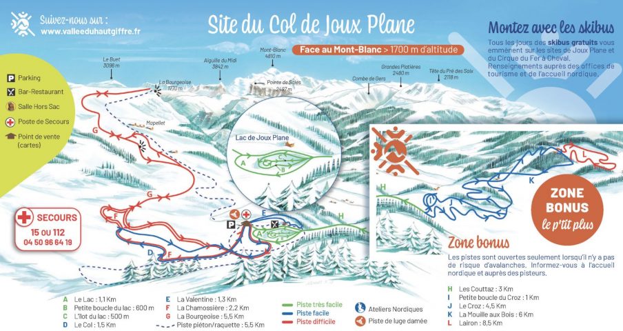 Langlaufen – Joux Plane gebied_Samoëns
