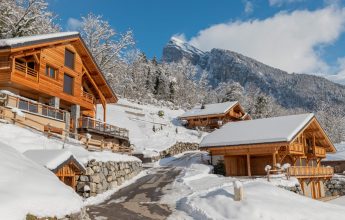 Route sneeuwschoenwandelen : Het dorp Chantemerle