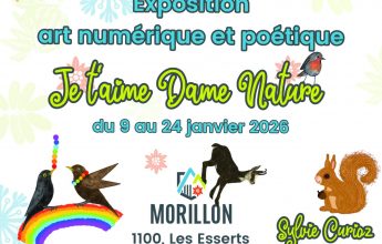 Exposition d’art numérique et poétique – Je t’aime Dame Nature