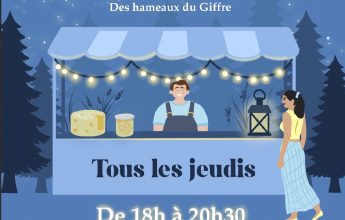 Marché nocturne aux Hameaux du Giffre