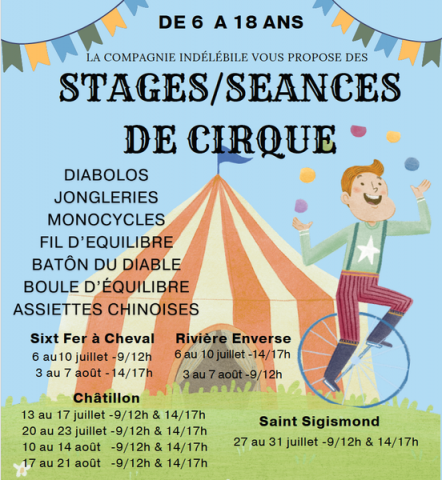Stages / Circuslessen – La Rivière – Enverse_La Rivière-Enverse