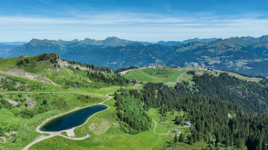 Het meer van Gouilles Rouges_Samoëns