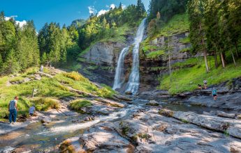 Itinéraire pédestre : cascade du Rouget